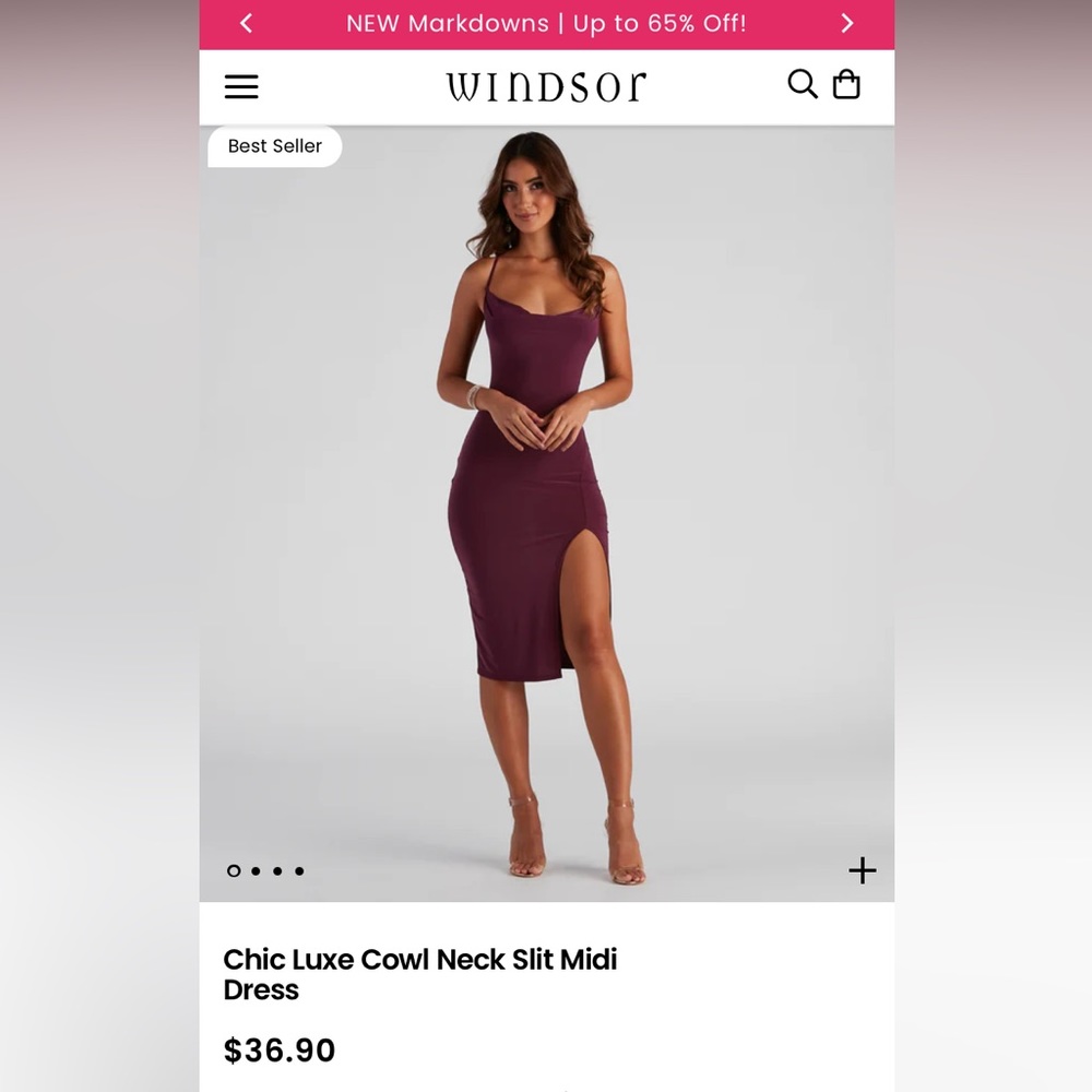 windsor’s midi dress